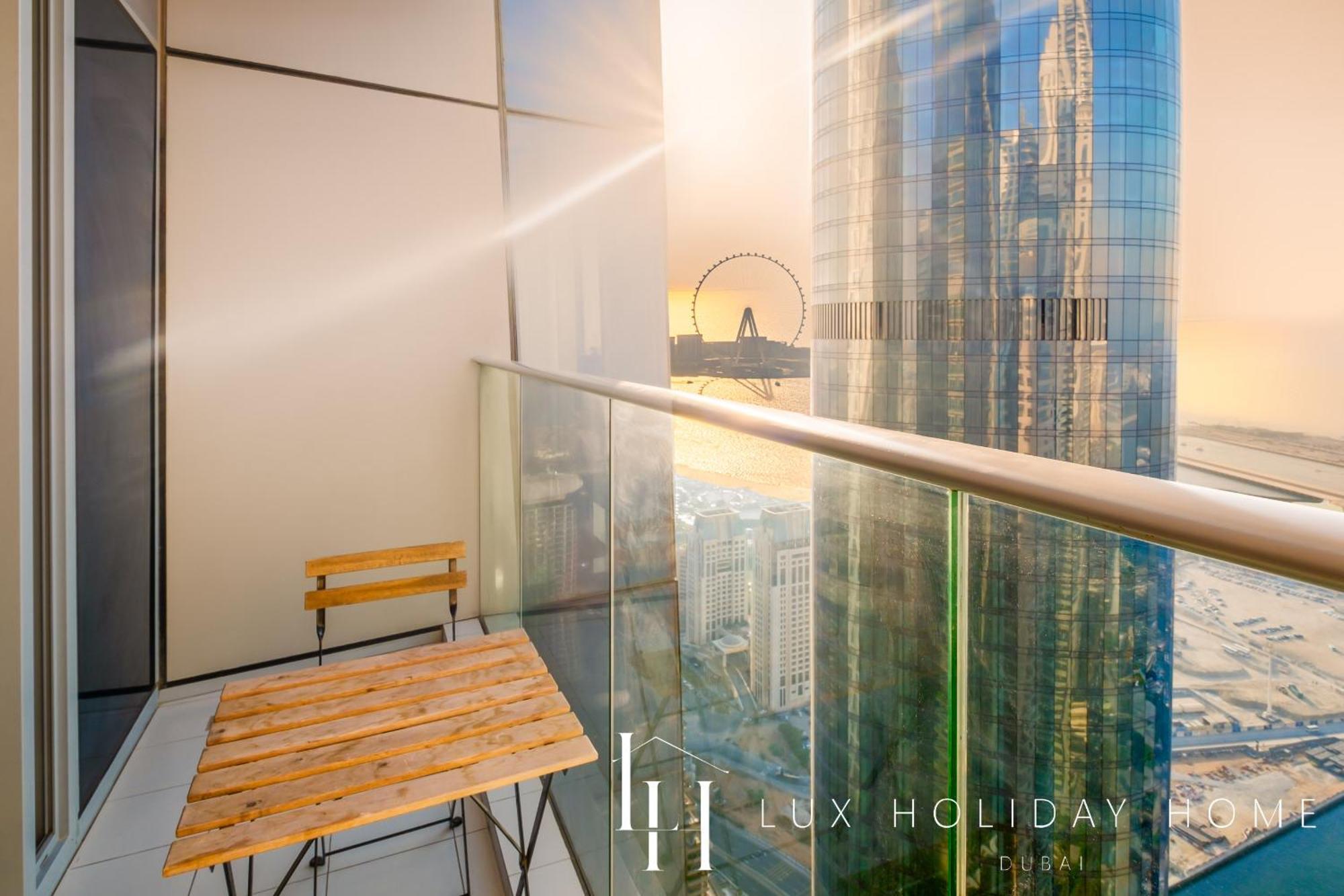 Lux - Lavish Suite With Full Palm Jumeirah View 1 Дубай Екстериор снимка