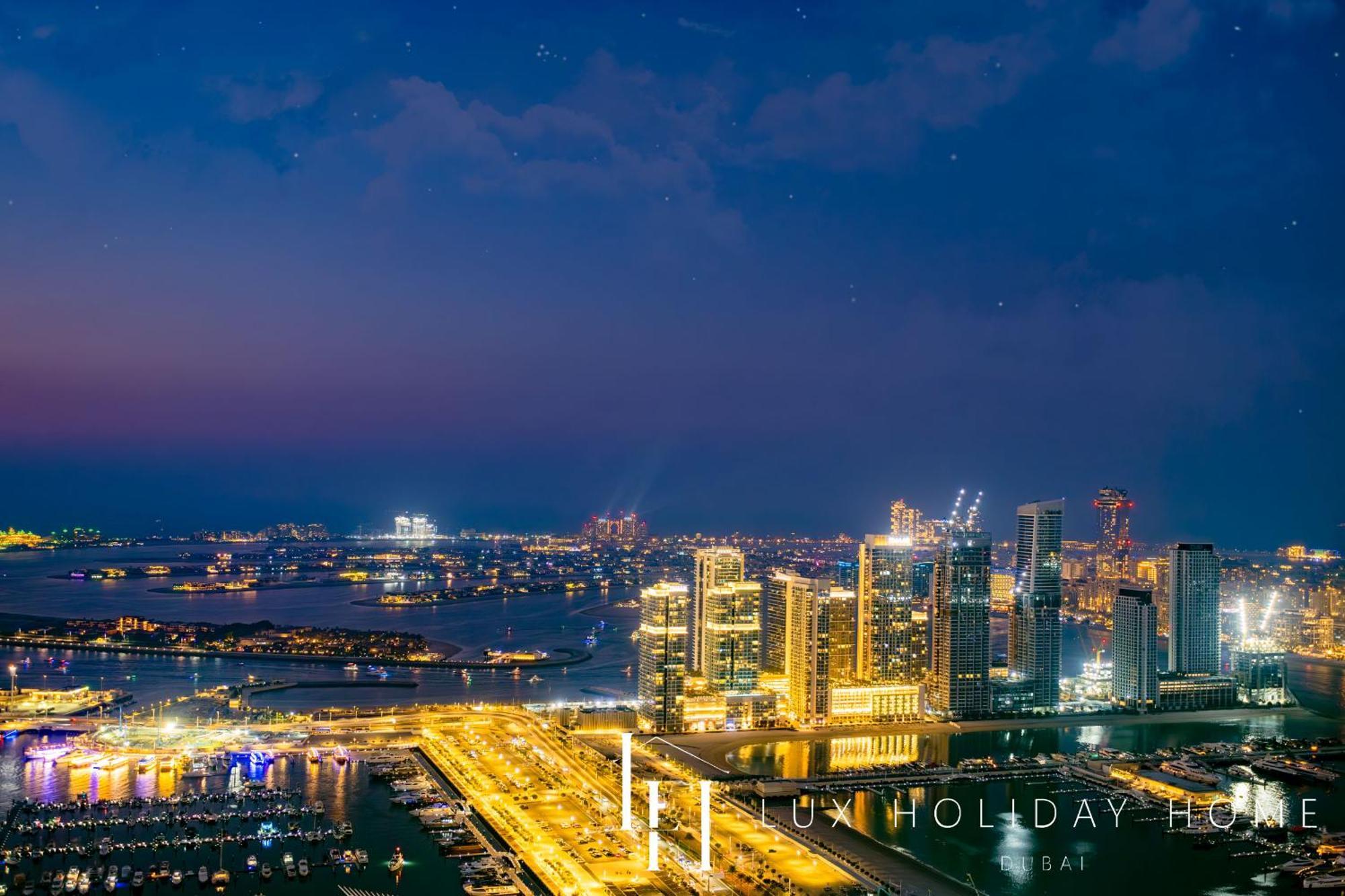 Lux - Lavish Suite With Full Palm Jumeirah View 1 Дубай Екстериор снимка