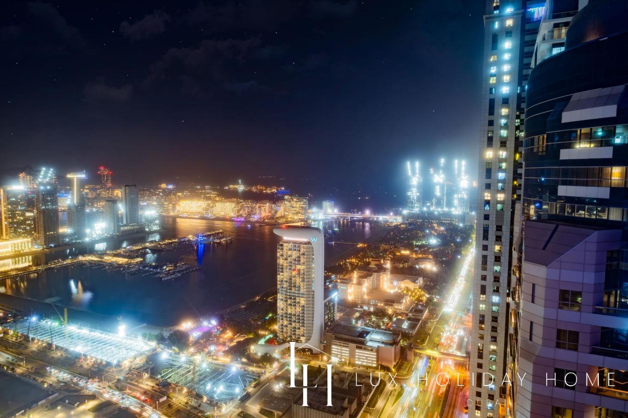 Lux - Lavish Suite With Full Palm Jumeirah View 1 Дубай Екстериор снимка
