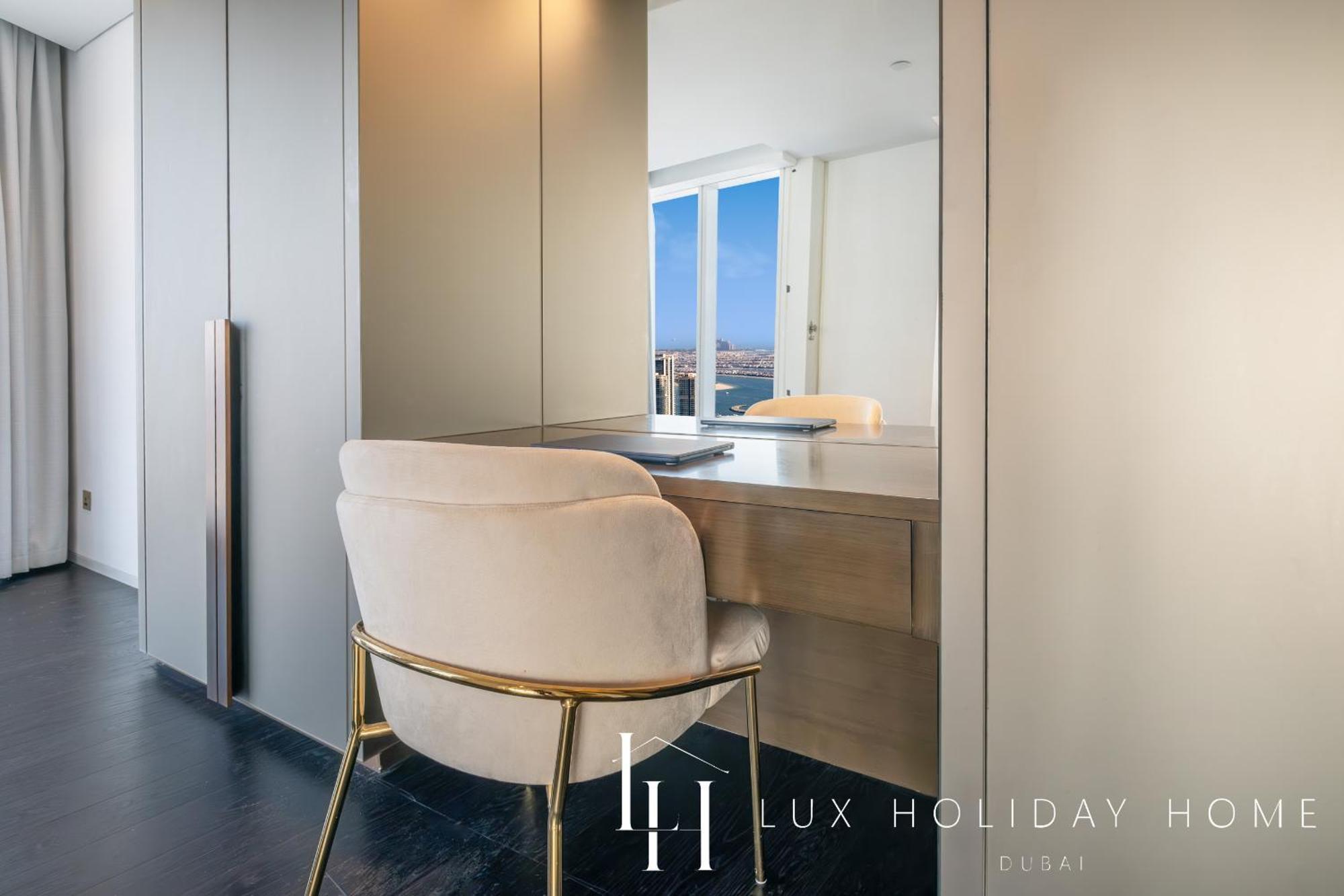 Lux - Lavish Suite With Full Palm Jumeirah View 1 Дубай Екстериор снимка